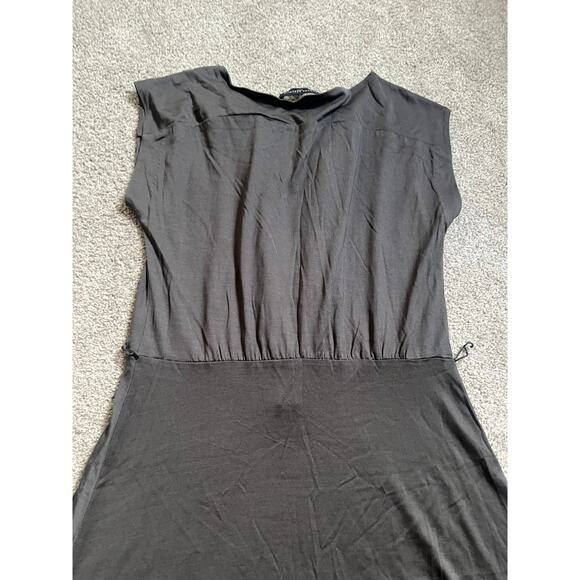 Banana Republic 100% Silk Dress Womens Small Gray Sleeveless Career Stretchy - Picture 11 of 12